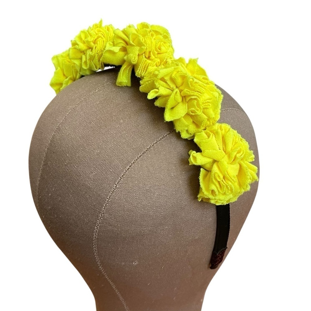 4/$25 Yellow Flower Headband - Picture 8 of 11